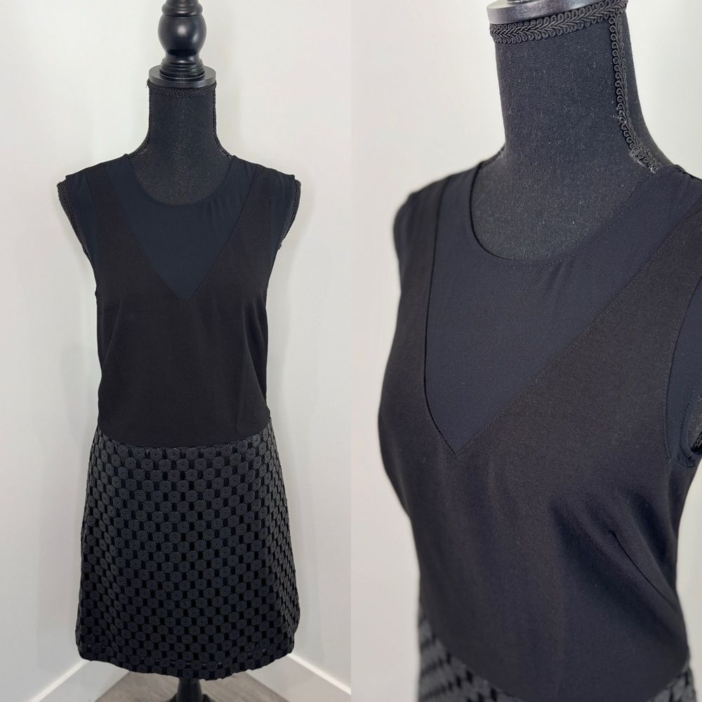 Banana Republic Midi Black Formal Dress (Sz 4)